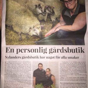 Reportage ur Landskrona Lokaltidning